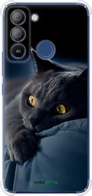 Чохол на Tecno POP 5 LTE BD4 Димчастий кіт "825sp-2639-2448"