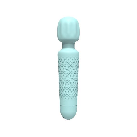 Міні-вібратор мікрофон Every Night Toys Sharon бірюзовий, 10 режимів вібрації Sex Aura | Зображення 1