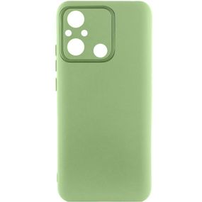 Чохол TPU GETMAN Liquid Silk Full Camera для Xiaomi Redmi 12C Зелений / Pistachio