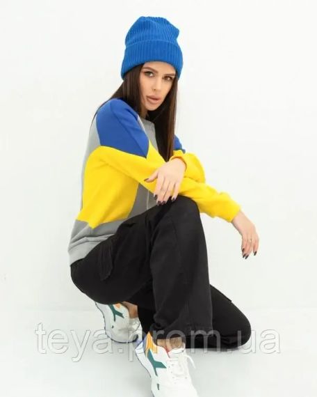 Толстовка цвет серый размеры M, S, 3XL, XL, L, XXL FI_006270 | Зображення 1