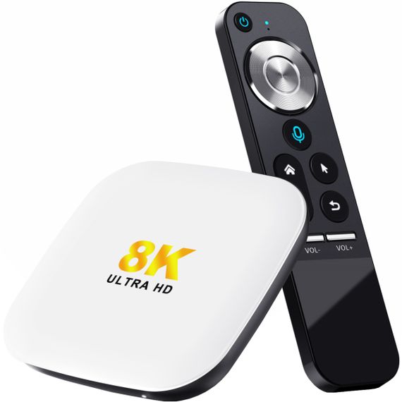 TV Медіаплеєр H96 MAX M2 4/32Gb/ Rockchip RK3528/ Android 13/ WiFi 2.4G+5G/BT 5.1/ білий | Зображення 2