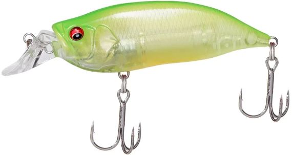 Воблер Megabass I x I Shad Type-R SF 57mm 7.0g Clear Lime Chart