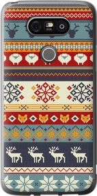 Чехол на LG G5 H860 Рождественский орнамент "3303u-348-17620"