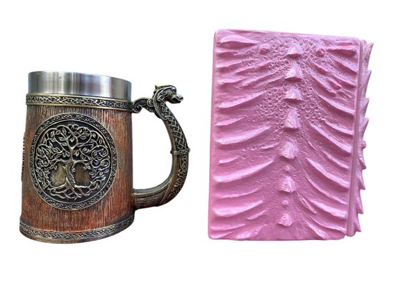 Подарунковий набір Кухоль 3D Вікінг і Дракон і Блокнот 3D «Дракон Єдинорога» | Зображення 1