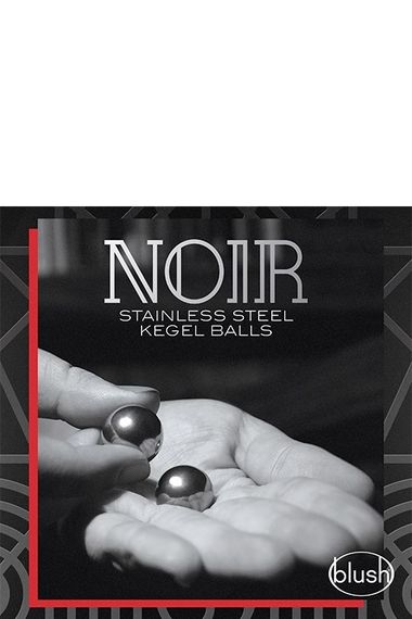 Шарики Кегеля металлические NOIR STAINLESS STEEL KEGEL BALLS sexstyle | Зображення 3
