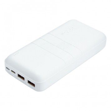 Павербанк зовнішній акумулятор XPRO PR188 20000mAh 22.5W з індикацією зарядки білий (32731-01) | Зображення 3