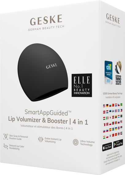 Устройство для увеличения объема губ GESKE Lip Volumizer&Booster 4в1 Big white, Серый | Зображення 7