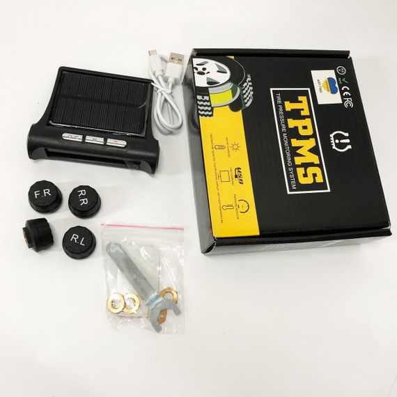 Система контролю тиску у шинах TPMS+SOLAR зовнішні датчики YK-50 | Зображення 6