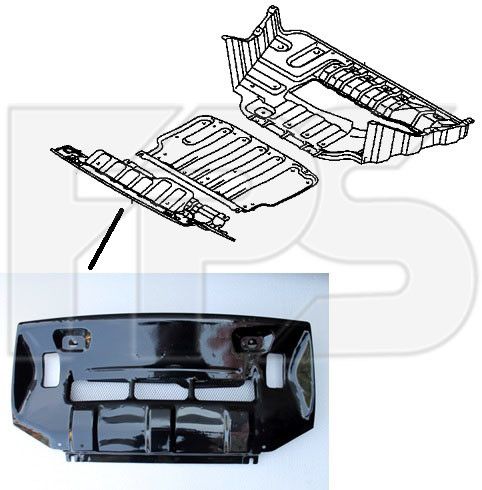 Защита бампера передняя Mitsubishi Pajero IV (07-14) 5370A381