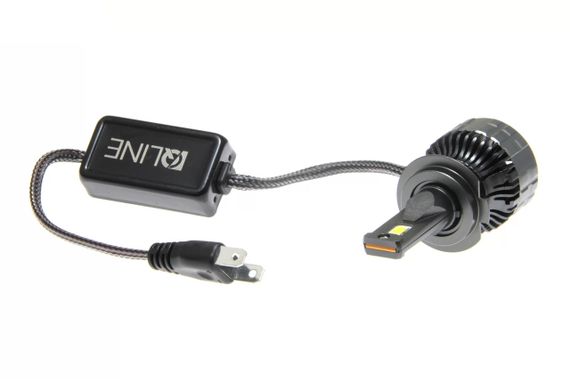 Комплект світлодіодних ламп Qline Optima H7 6000K (2шт) 12V | Зображення 3