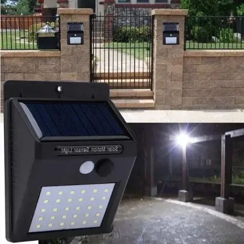 Вуличний ліхтар із датчиком руху на сонячній батареї BL-609 20SMD | Зображення 2