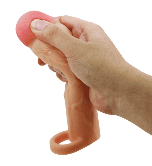 Насадка презерватив Pretty Love - Hani 2"( 50 mm) Extended Series sexstyle | Зображення 7