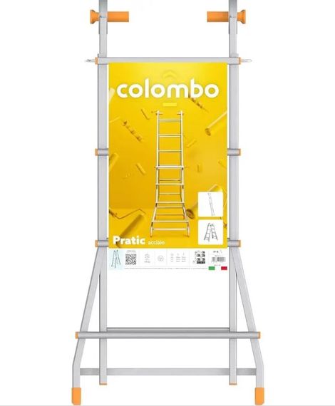 Драбина телескопічна Colombo Pratic 4+5 Steel (PRATIC4+5ACC) | Зображення 5