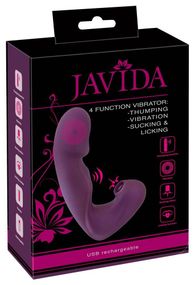Вакуумный вибратор для клитора и точки G 4 Function sexstyle