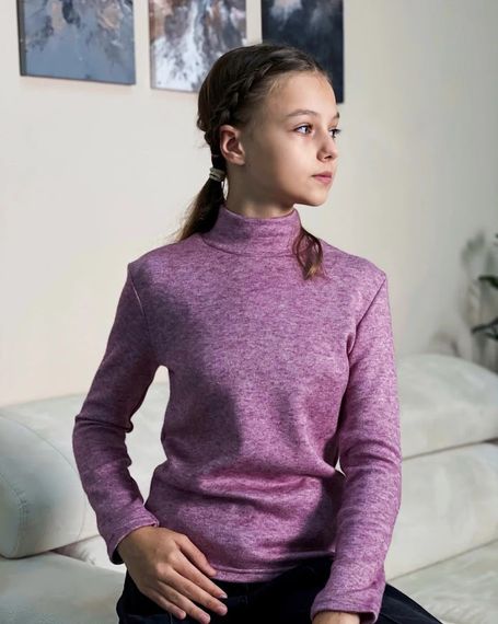 Водолазка для дівчинки (підліткова) Носи своє 146 Рожевий (p-12371-137779) | Зображення 4