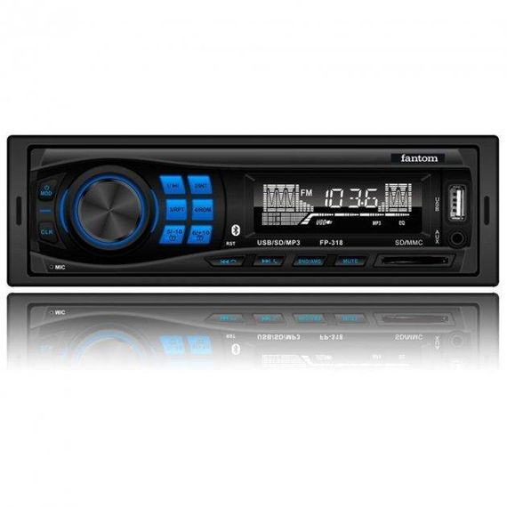 Автомобильная Bluetooth магнитола Fantom FP-318 | Зображення 2