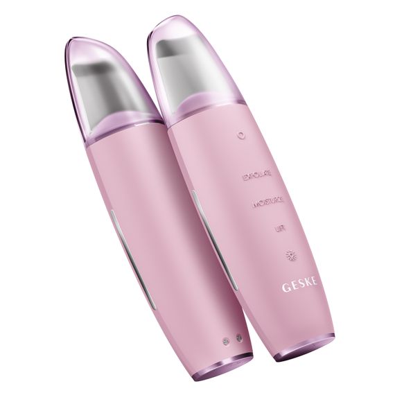 Мікрострумовий скрабер для шкіри та усунення чорних точок GESKE MicroCurrent Skin Scrubber&Blackhead Remover 9в1 pink | Зображення 5