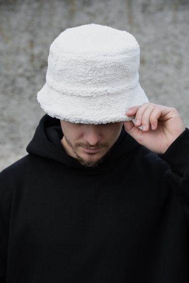 Утеплена панамка Without Kalush White