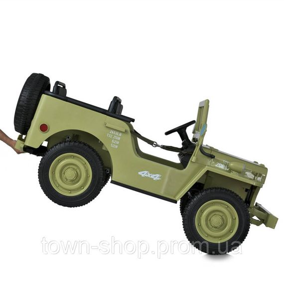 Детский электромобиль Джип M 5861EBLR-13(24V) до 30 кг | Зображення 3