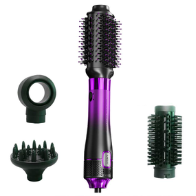 Фен-щетка стайлер VGR 4 в 1 V-484 PURPLE, 4 насадки, 2 режима