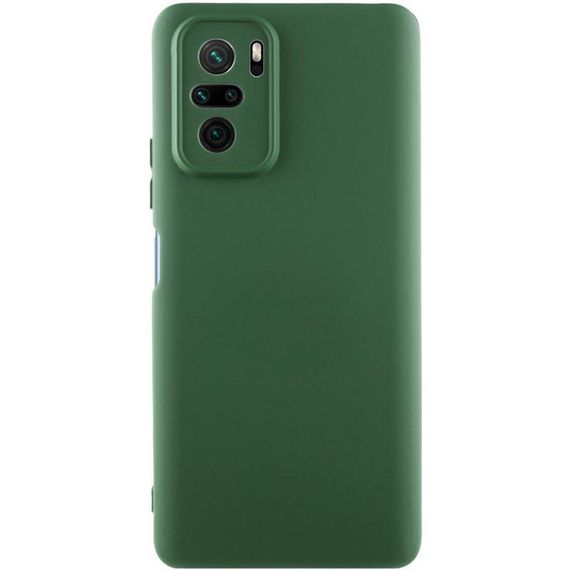 Чохол Silicone Cover Lakshmi Full Camera (AAA) для Xiaomi Redmi Note 10 / Note 10s / Poco M5s Зелений / Cyprus Green
