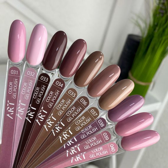 Гель-лак ART in detail 34 (приглушений рожево-коричневий) 6мл | Зображення 2
