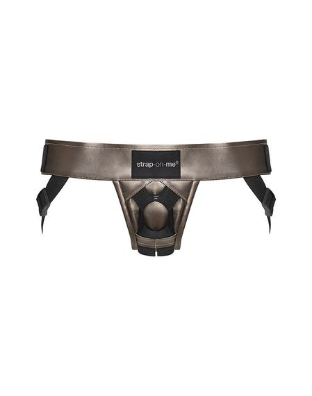 Трусики для страпона Strap-On-Me Leatherette Harness CURIOUS | Зображення 1