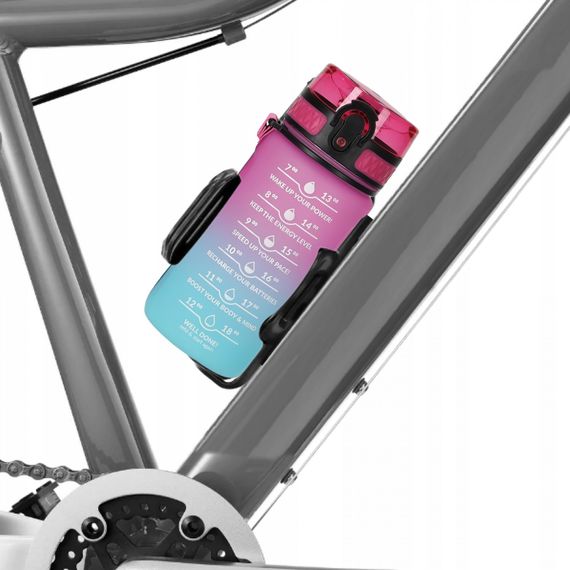 Пляшка для води спортивна 4FIZJO 500 мл 4FJ0628 Pink/Sky Blue (P-5905973400749) | Зображення 3