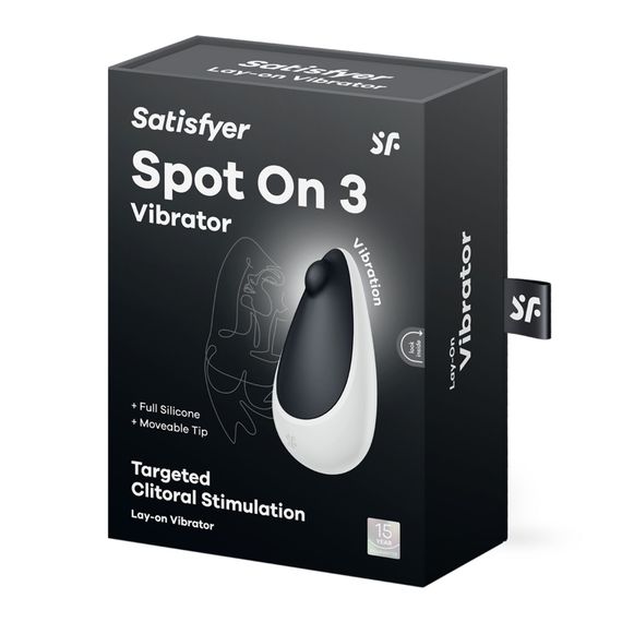 Вібратор Satisfyer Spot On 3 Black, компактний та потужний, 12 режимів | Зображення 4