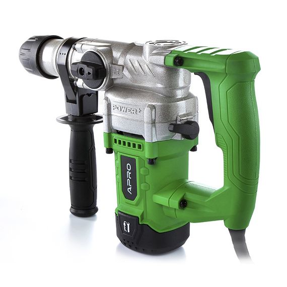 Перфоратор бочковой APRO 5,5Дж, 1500В, SDS+, 1500H, кейс