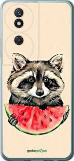 Чохол на Huawei Honor Play 50 Plus Єнотик з кавуном "4605u-3399-2448"