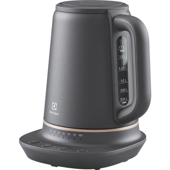 Електрочайник Electrolux, 1,7л, Strix, метал, мат, підтримка темп, чорний (E7K1-6BP) | Зображення 9