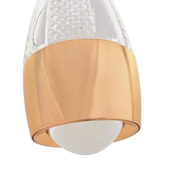 Подвесной LED светильник из стекла BR-01 484S/1 12W G | Зображення 2