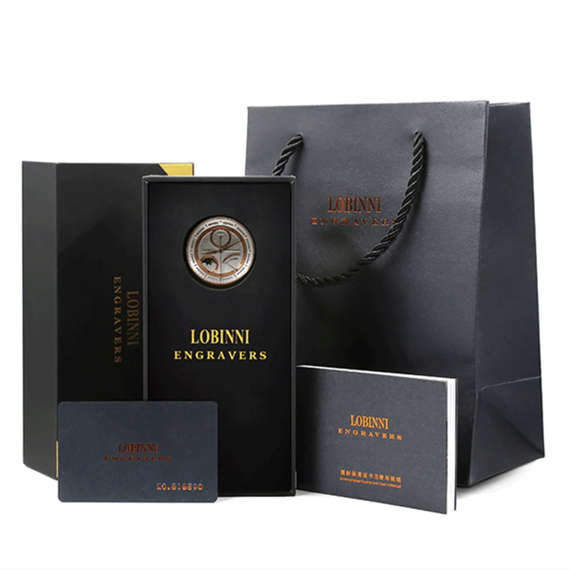 Lobinni Чоловічий механічний годинник Lobinni Business Black | Зображення 1
