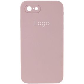 Чохол Silicone Case Square з повним захистом камери для iPhone 7/8/SE 2020 Колір 01.Mint