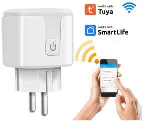 Розумна Wi-Fi розетка 16 А, Smart 3680 Вт/Ракетка з керуванням через телефон/Інтелектуальна розетка