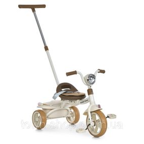 Велосипед детский трехколесный MT 1037-1 Beige, с родительской ручкой