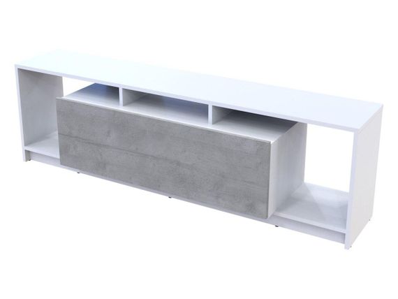 Стенка в гостинную Doros U1 160х38х48 см Белый/Бетон (DRS-011409) | Зображення 2