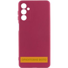 Чохол TPU GETMAN Liquid Silk Full Camera для Motorola Edge 60 / 60 Fusion Бордовий / Marsala