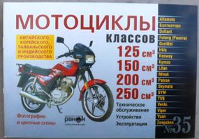 Інструкція мотоцикли Китаю 125/150/200/250 (No35) (88стр) VDK