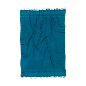 Плед Barine 9189 Туреччина 140*170 см  Бавовна Бірюзовий