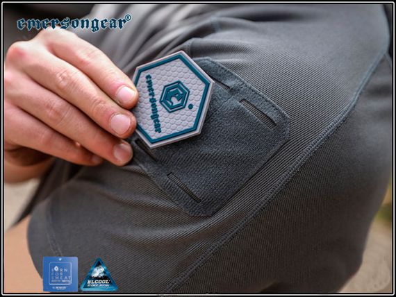 Тактична футболка Emerson Mandrill Сіра XL | Зображення 2