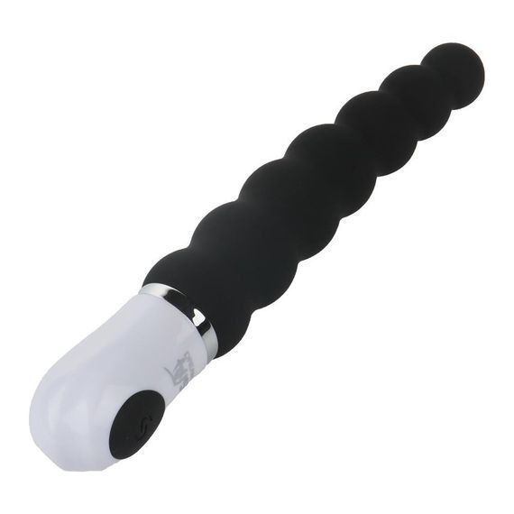 Анальная виброёлка Dream Toys Essentials P-Spot Caterpillar, черная, 15 × 2,5 см Sex Aura | Зображення 2