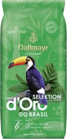 Кофе в зернах Dallmayr Selektion d'Oro Do Brasil 1 кг Даллмаер с ореховыми нотками