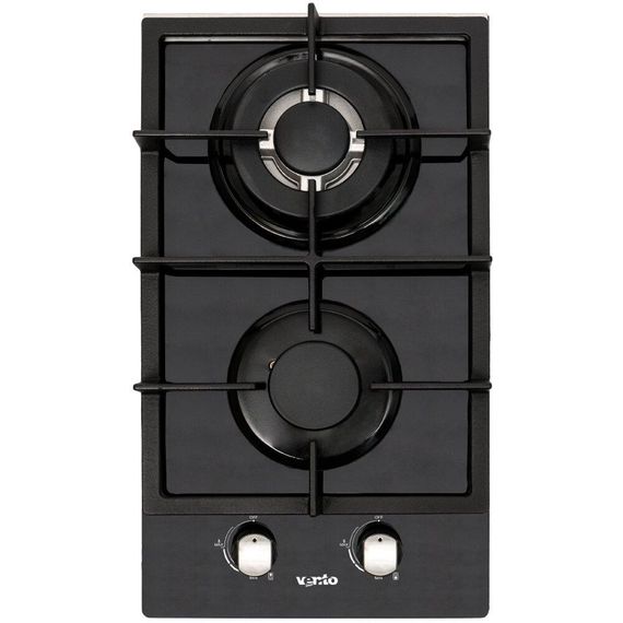 Газовая поверхность Ventolux HG320G CEST (BK) 7 две конфорки | Зображення 1
