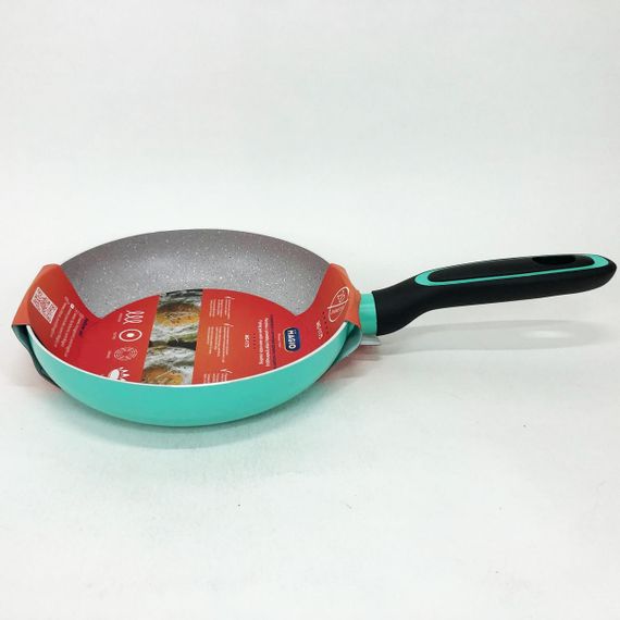 Сковорода Magio MG-1175 з мармуровим антипригарним покриттям 20 см, антипригарна сковорода | Зображення 4