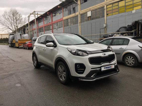 Дефлектор капота (EuroCap) для Kia Sportage 2015-2021 гг | Зображення 1