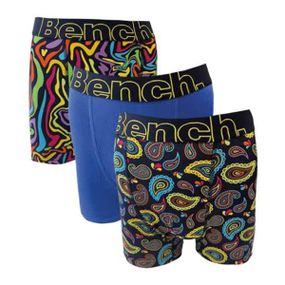 Набір чоловічих анатомічних трусів боксерів Bench Underwear  Boxer Shorts 3 шт в наборі