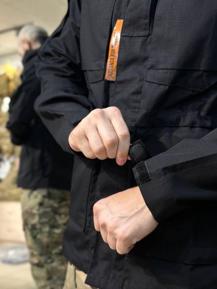 Тактична Військова куртка Чорний Tactical Series 5.0 Black | Зображення 5