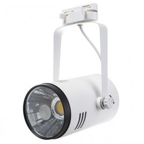 Светильник трековый поворотный LED 413/18W NW WH/BK COB